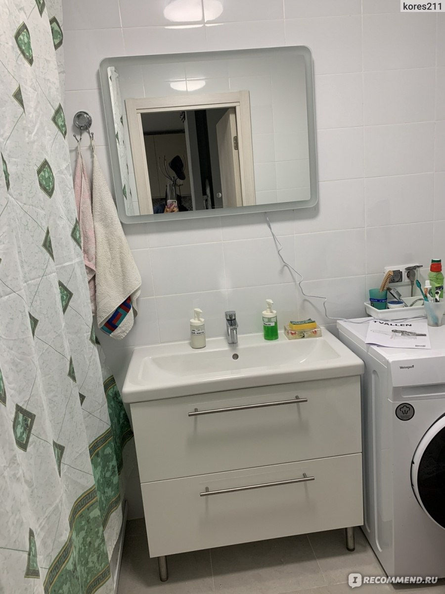 Зеркало СТОРЙОРМ икеа в интерьере