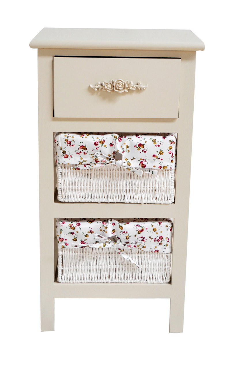Тумба с 2 корзинами и ящиком Secret de Maison Fantasie 3 ( Mod. 4326 )