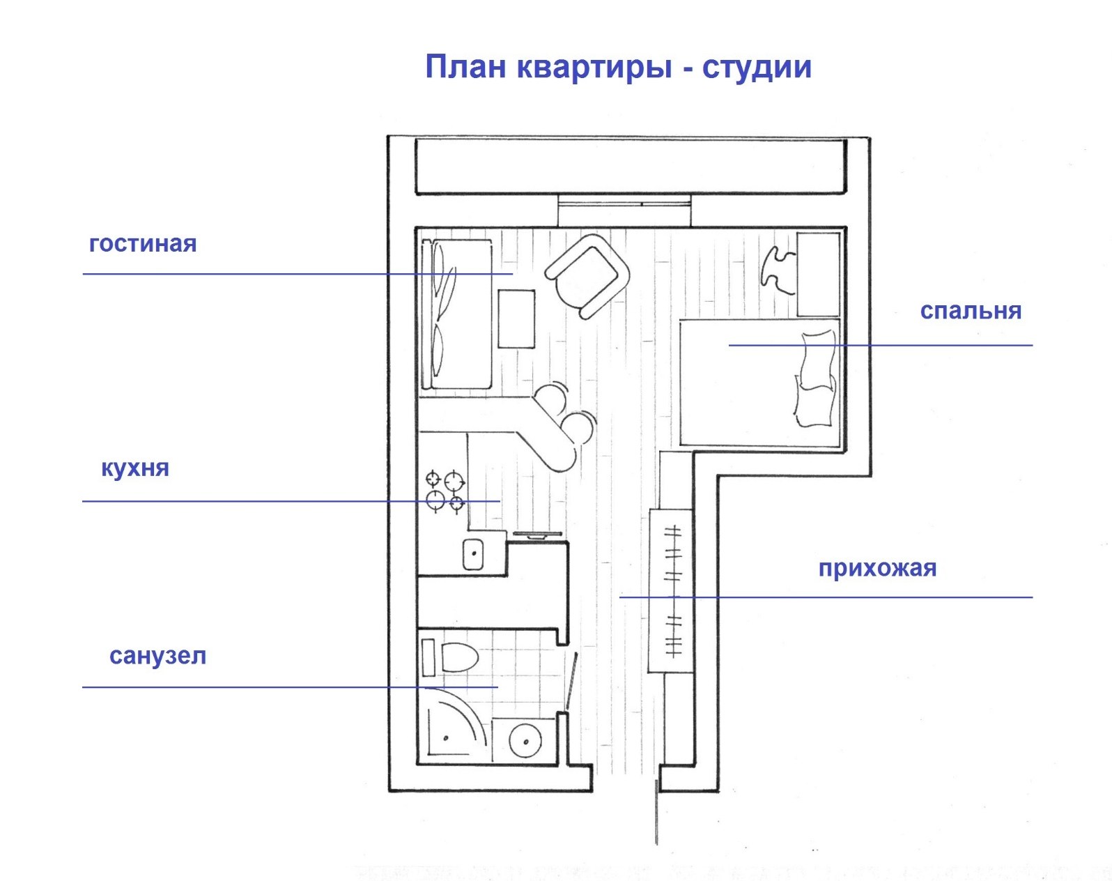 План квартиры