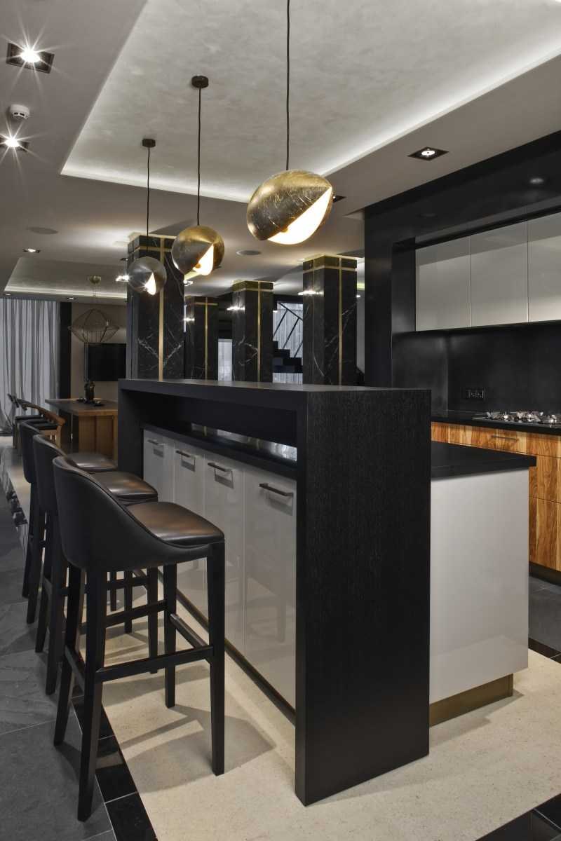 Барная стойка в современном стиле