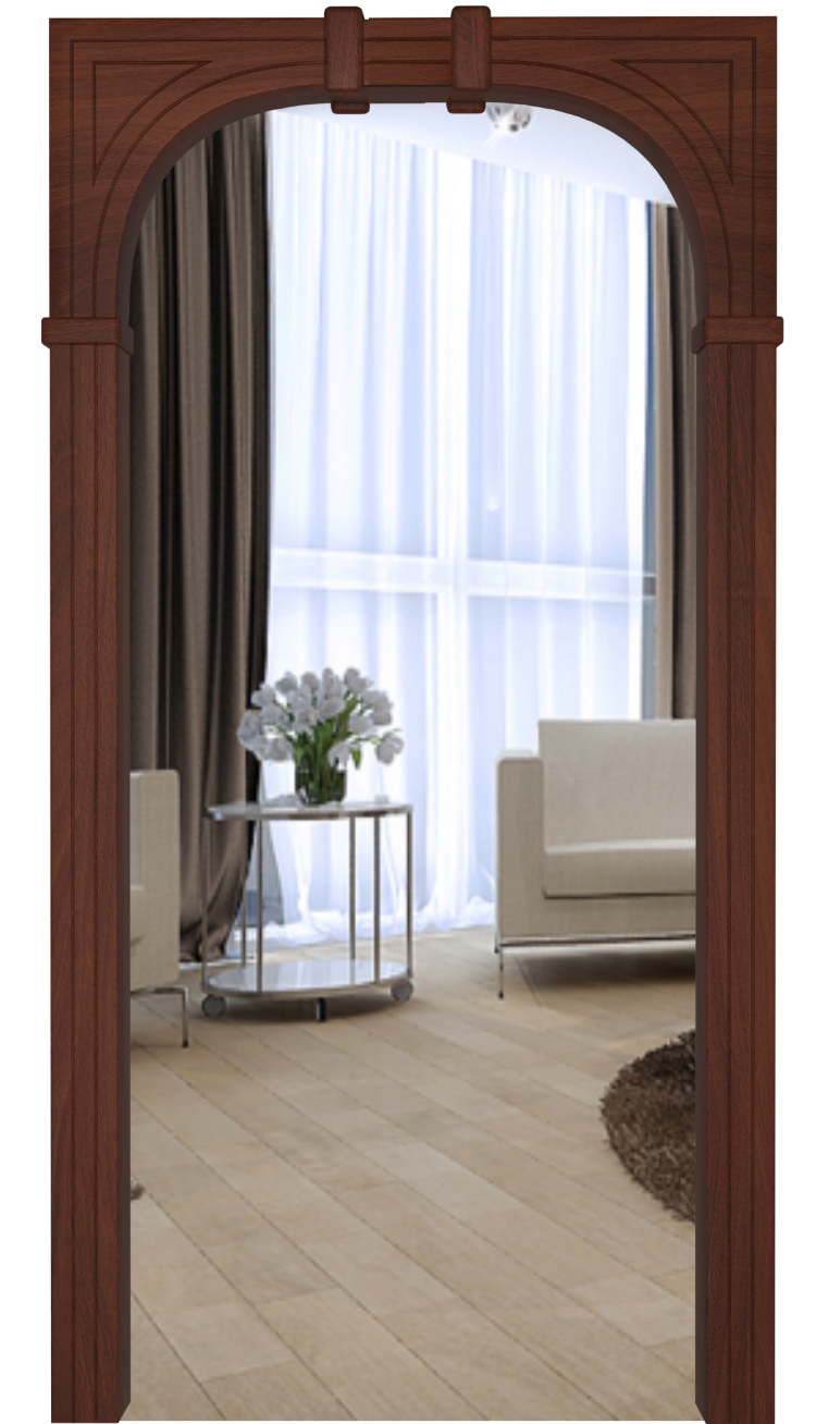 Арка межкомнатная Альба ламин. Венге набор