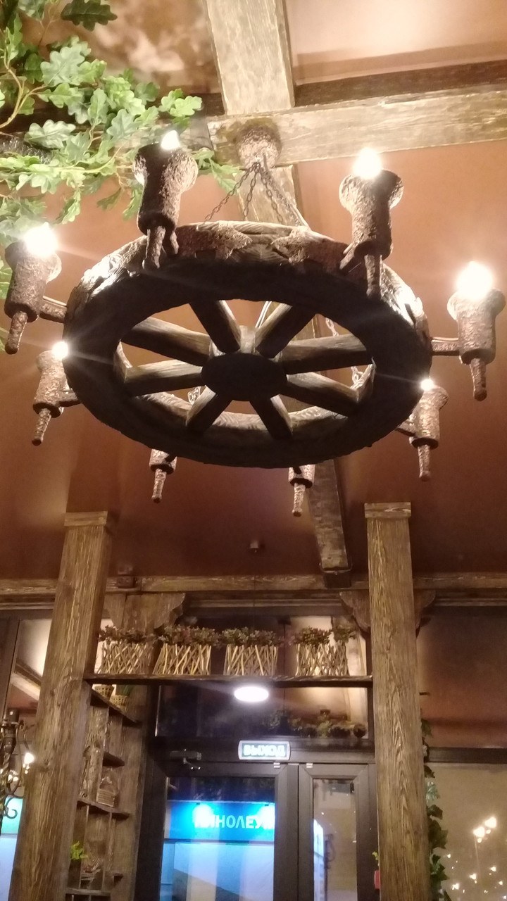 Колесо из дерева