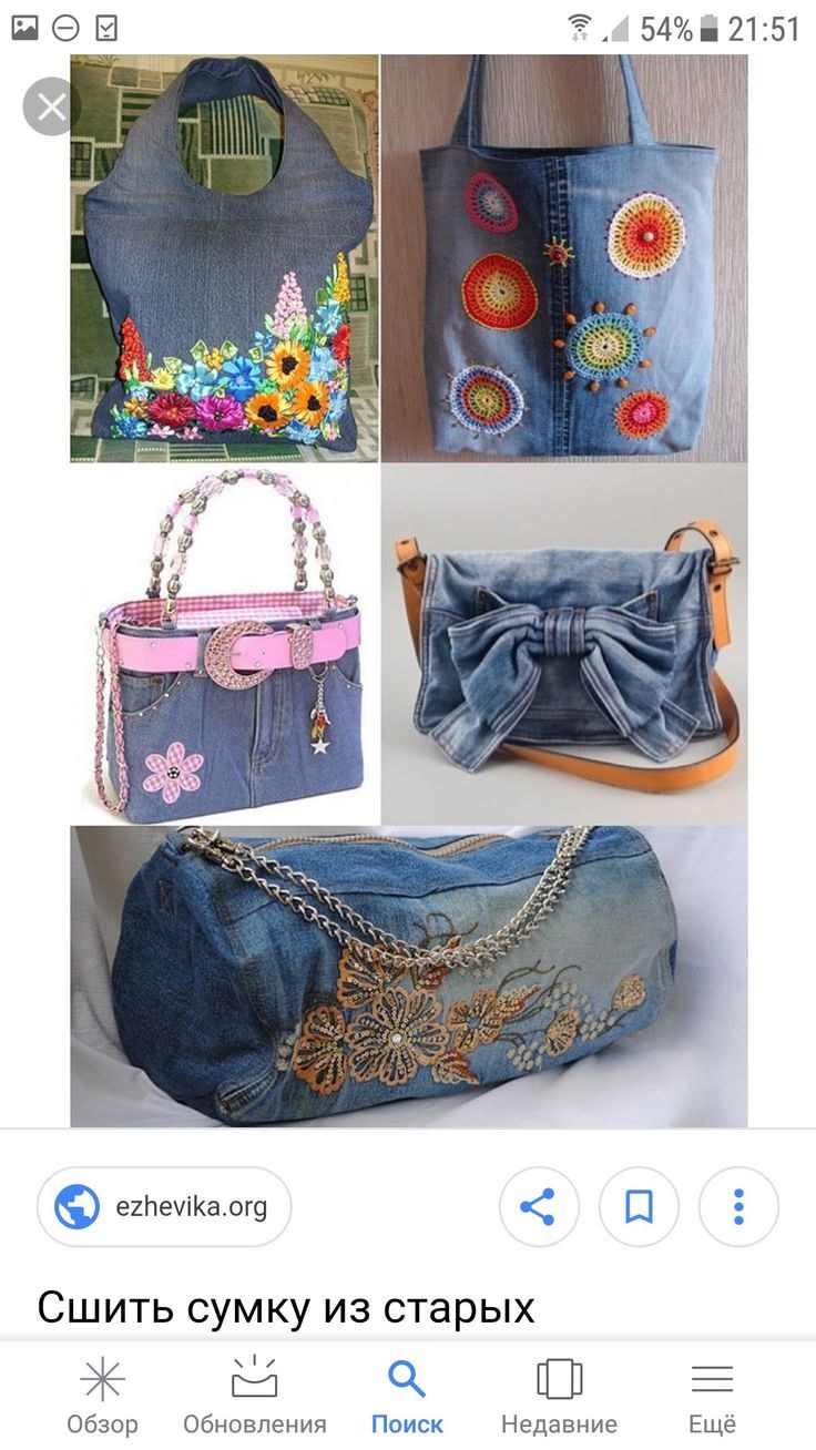 Вещи из джинсы