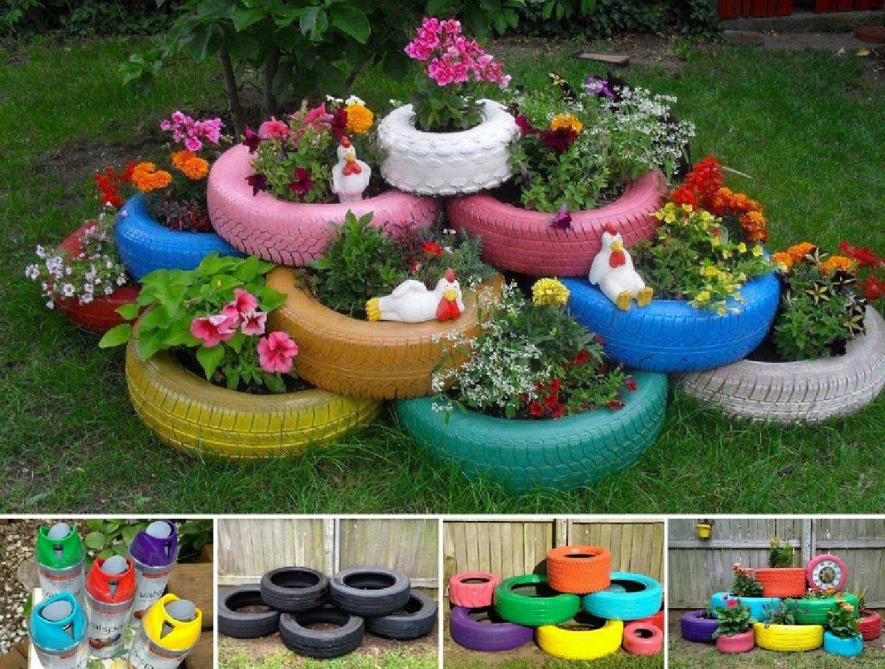 Цветы в колесе какие. Украсить клумбу. Клумбы из колесных шин. Клумбы из колес для цветов. Оригинальные украшения для сада.