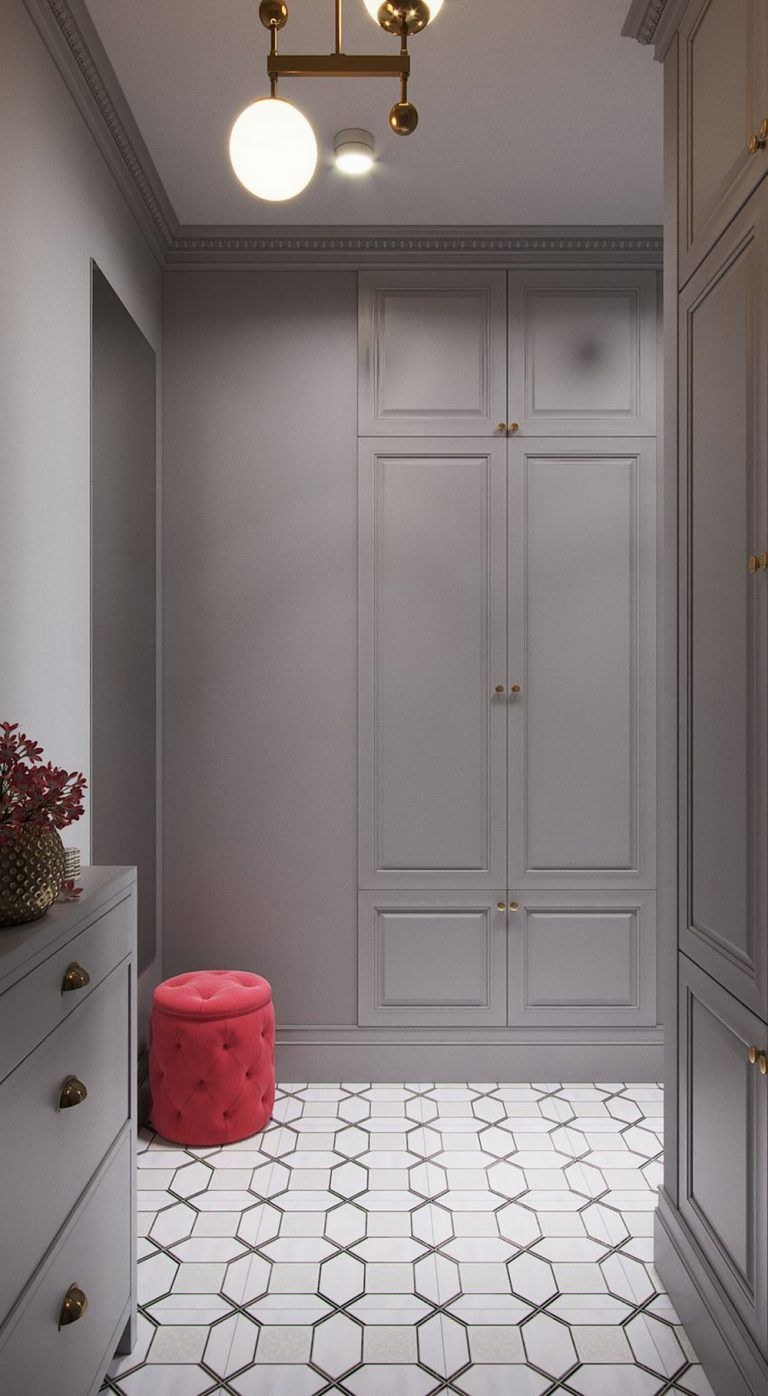 Сиреневая прихожая