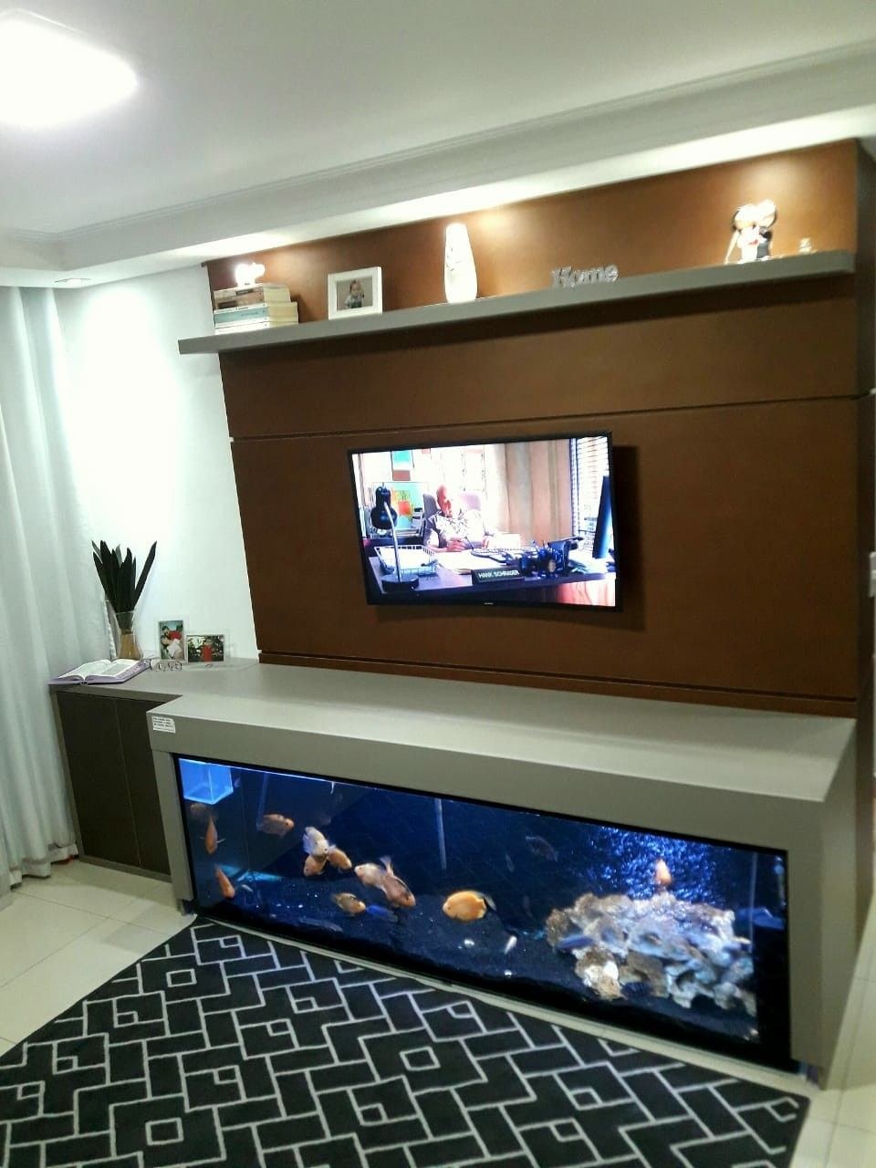 стенки под телевизор и аквариум
