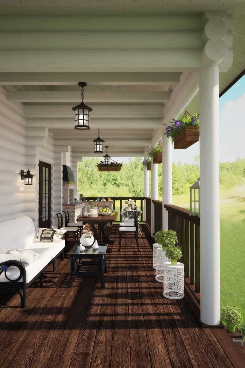 Современные веранды и террасы