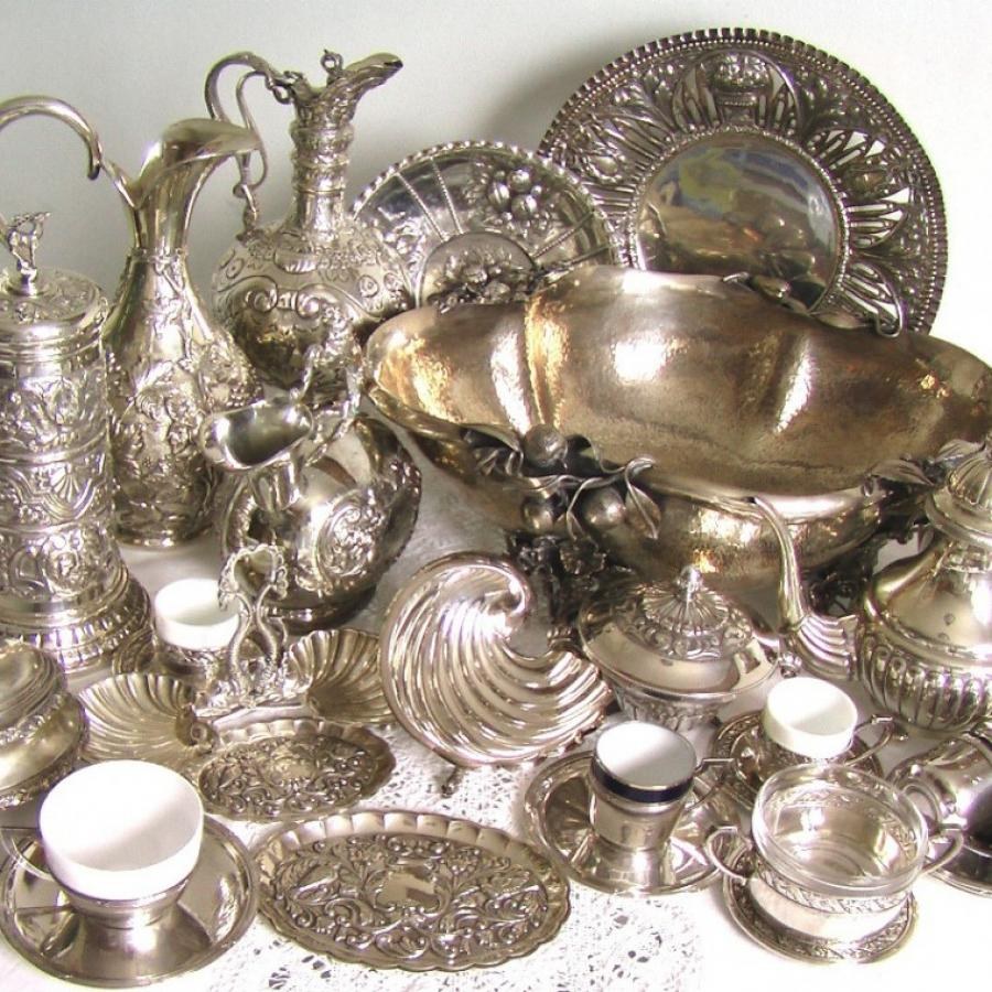 Круэт для специй серебро