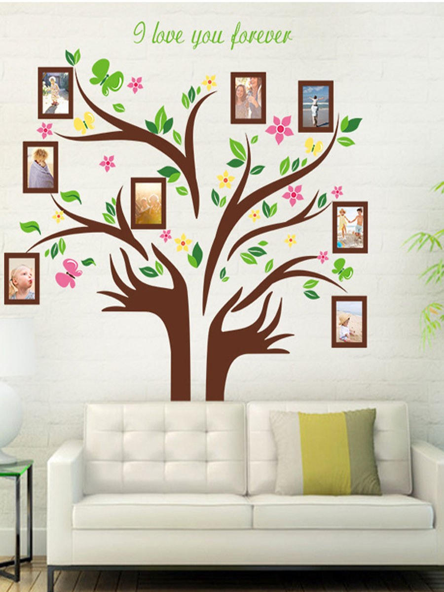 Трафаретный декор стен