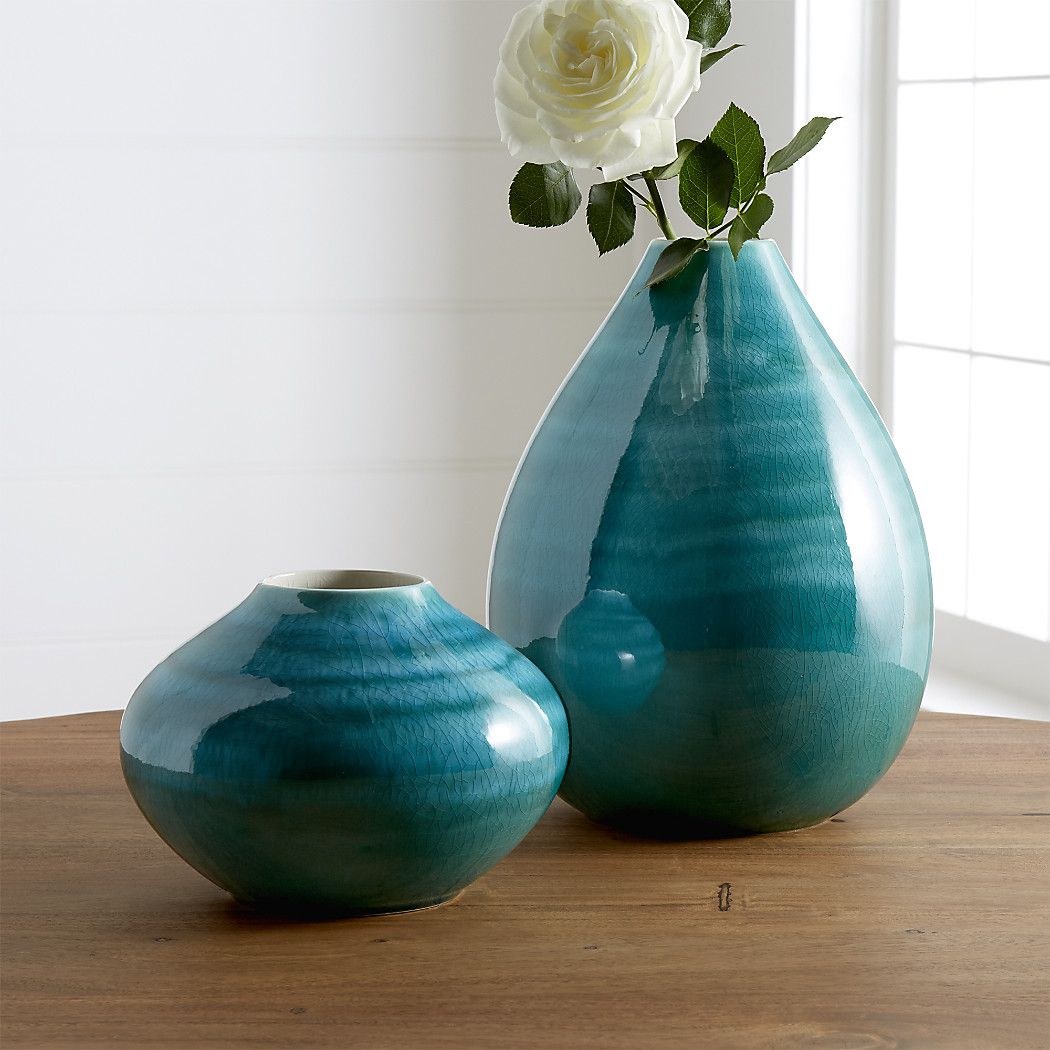 Ваза Blue Glass Vase