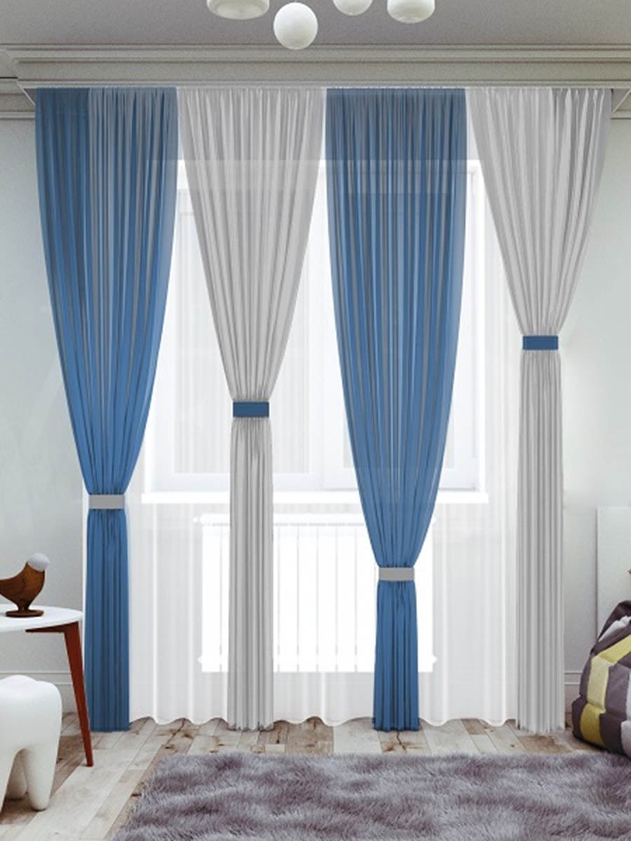 Комплект портьер РЕАЛТЕКС 270х360см