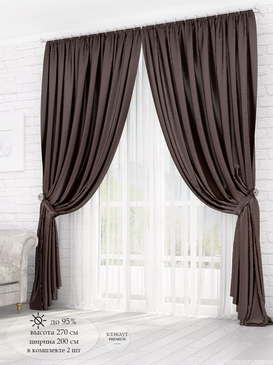 Шторы Pasionaria шанти винный