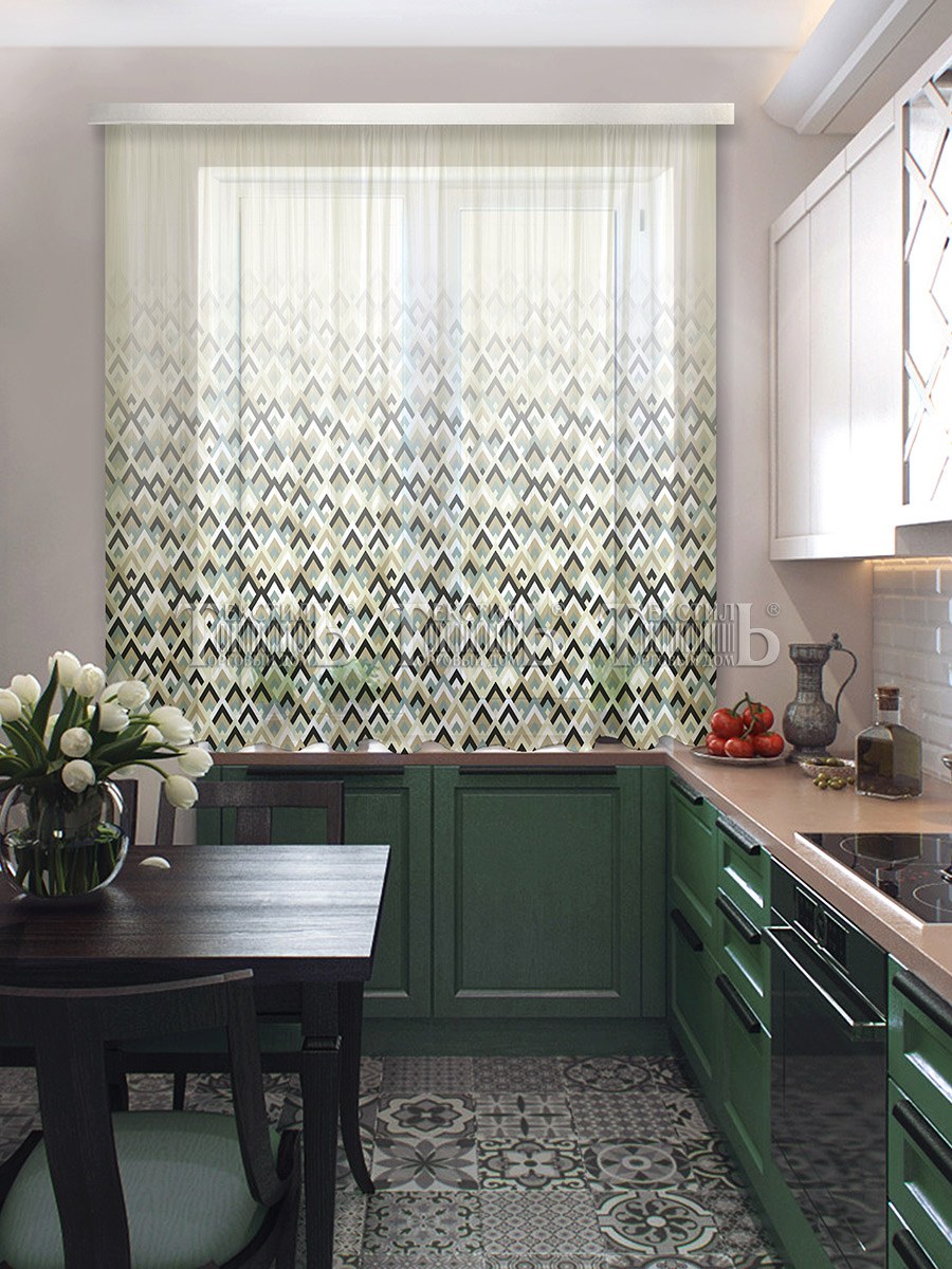 Штор для кухни Kauffort "Кардинал"