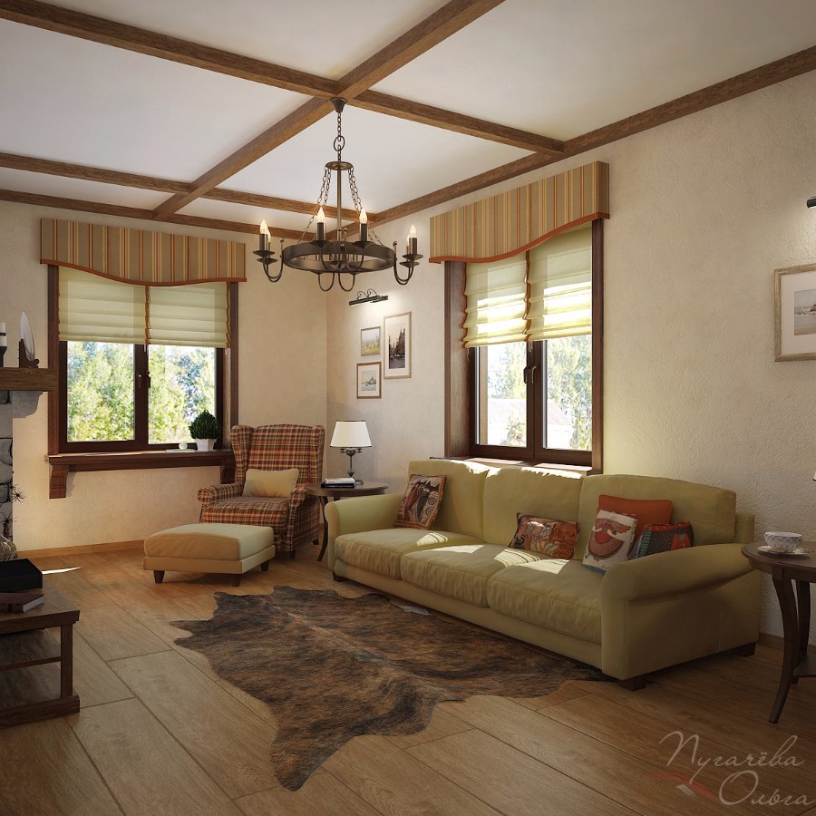 Интерьер дома в немецком стиле