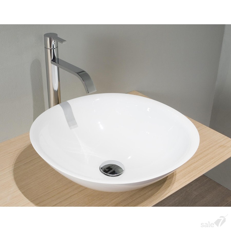 Antonio Lupi Servo раковина накладная 35х35см, цвет: белый