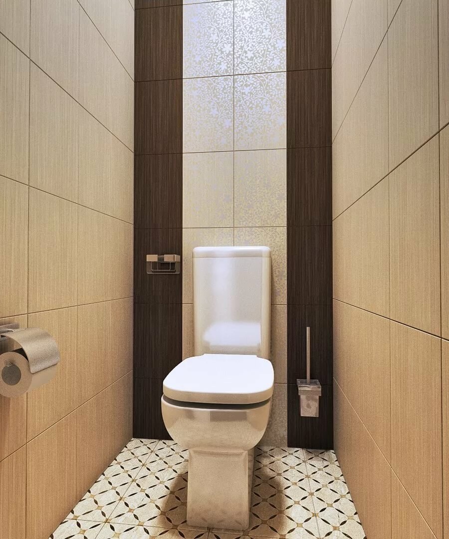 Отделка Туалета В Квартире Плиткой Фото Дизайн