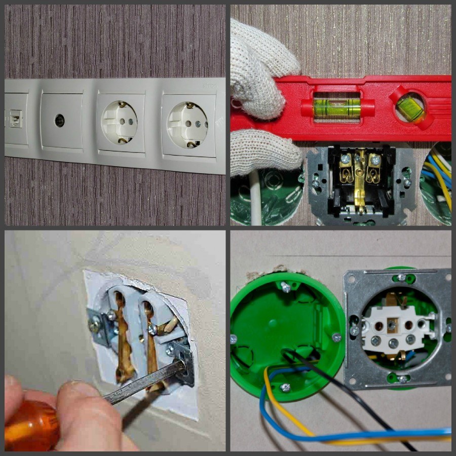 Подрозетник для четирехрозеточний Legrand