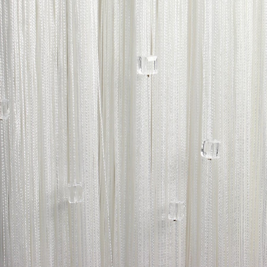 Нитяные шторы (кисея) ПТК однотонная v-201