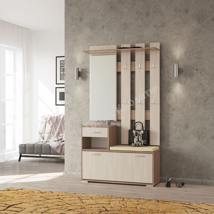 Вешалка с тумбой пл-2 Памир