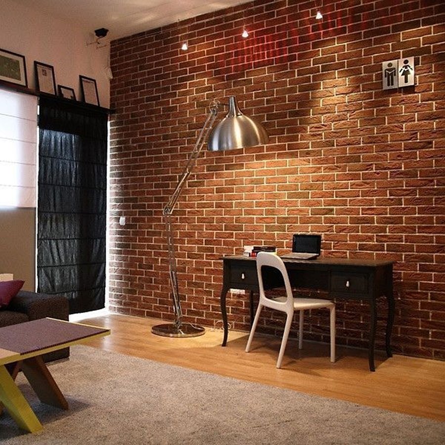 Клинкерная плитка кирпич лофт