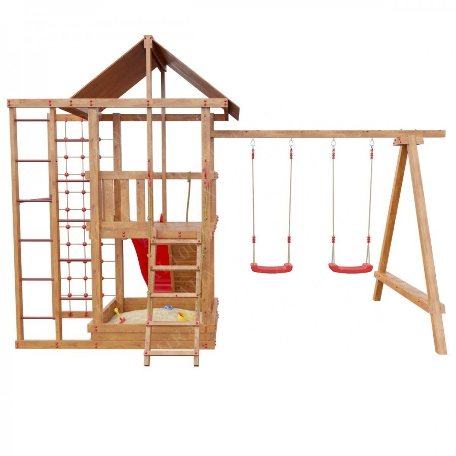 Спортивно-игровой комплекс Самсон Сибирика с сеткой