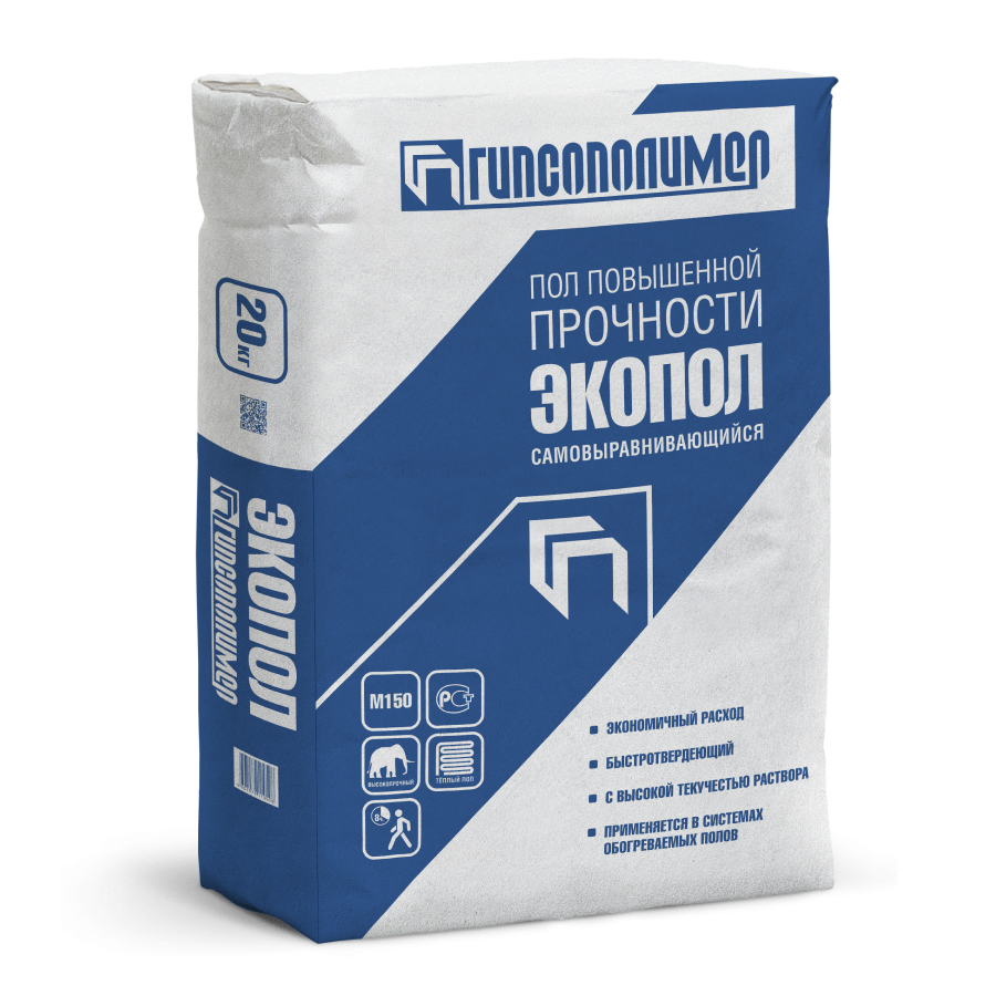 Самовыравнивающийся пол Гипсополимер