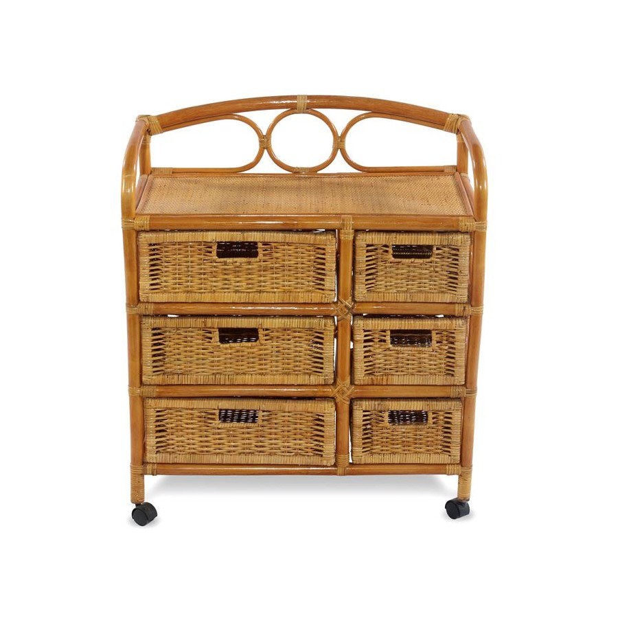 Плетеный комод из ротанга TETCHAIR 4340