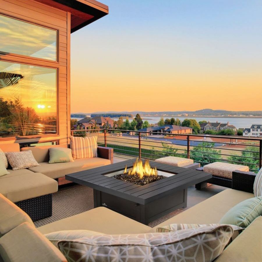 Очаг на террасе