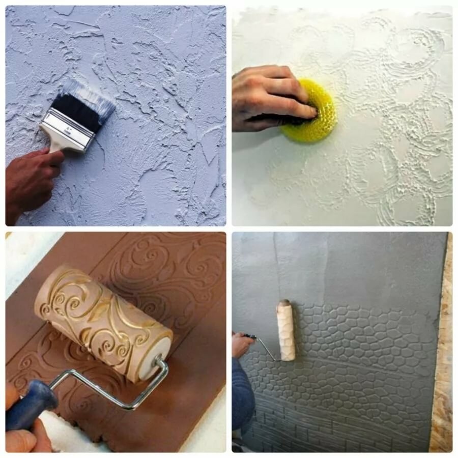 Композиция из спилов дерева на стену