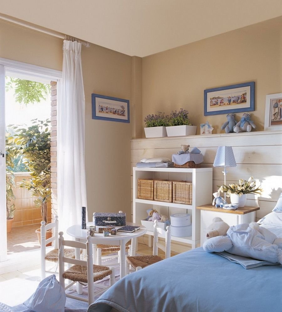 Кремовый цвет в интерьере