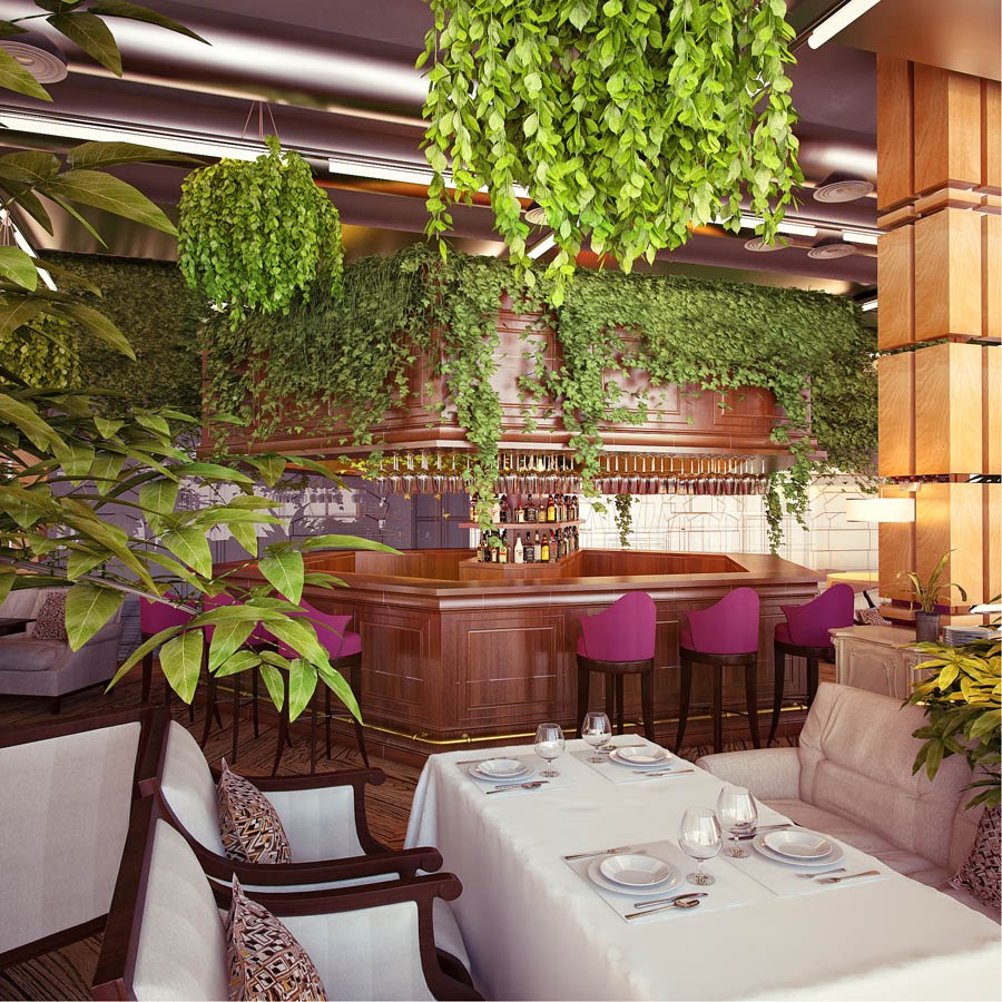 Зеленый сад СПБ кафе