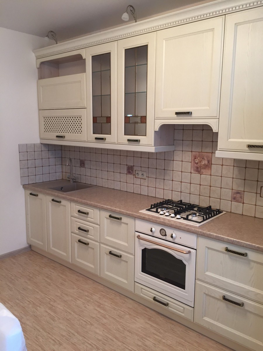 Ручка Моника 160 z143 кухни Римини черная