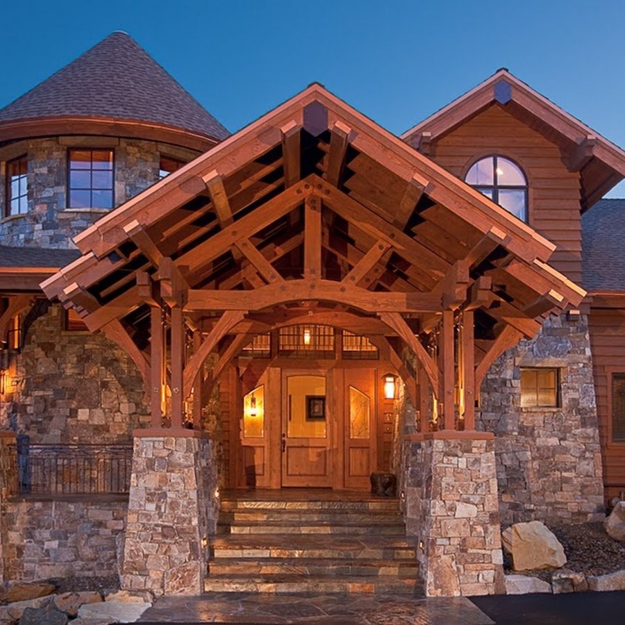 Шале пост энд Бим