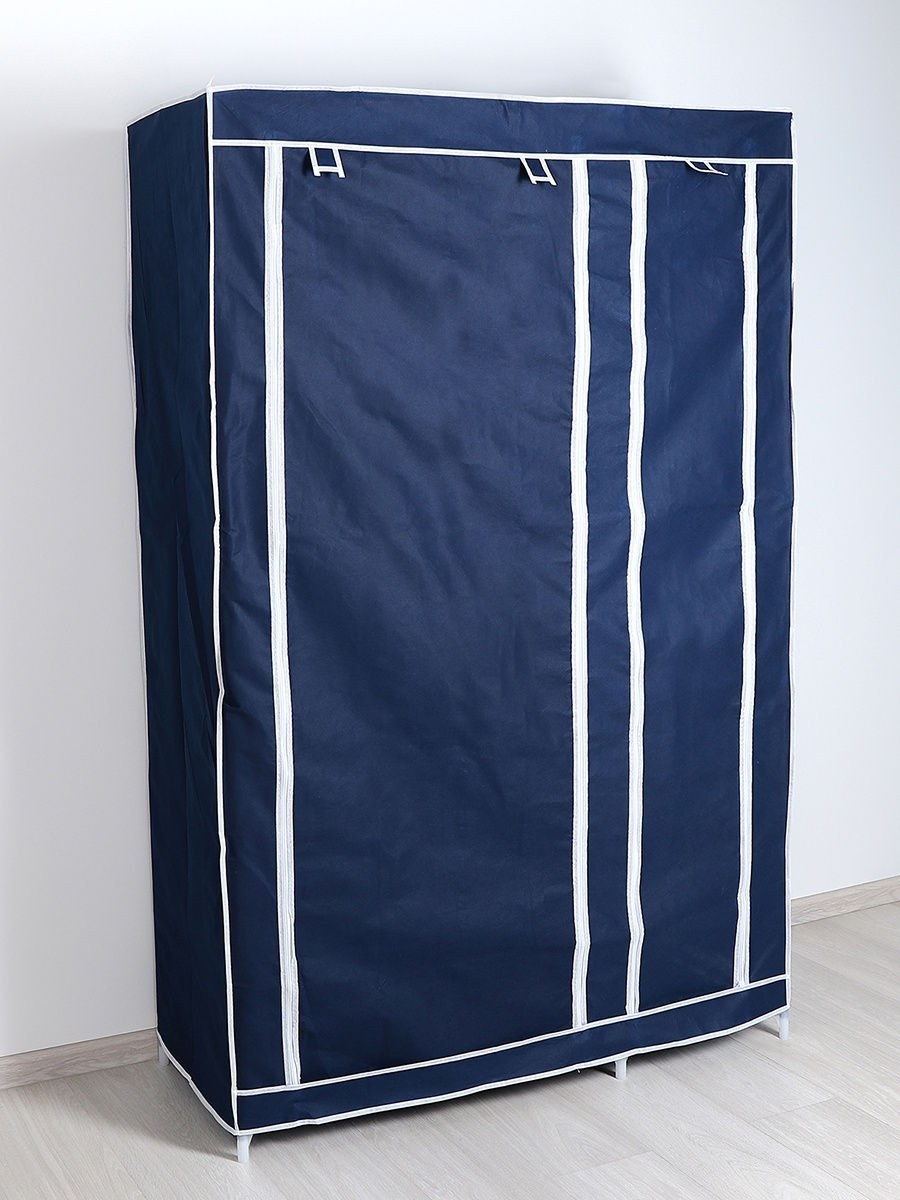 Складной каркасный тканевый шкаф Storage Wardrobe 175 130 45 см