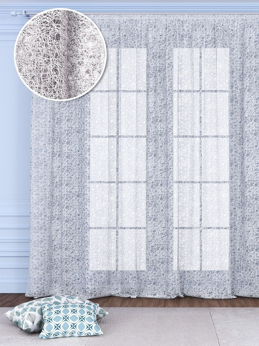 Камея / тюль Гостиный моно