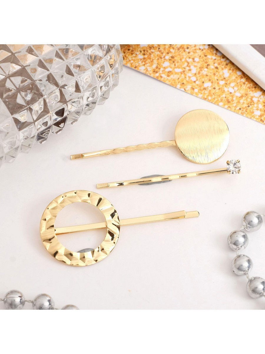 Невидимка для волос "Терция" 5,5 см (набор 3 шт) звезда 3913294