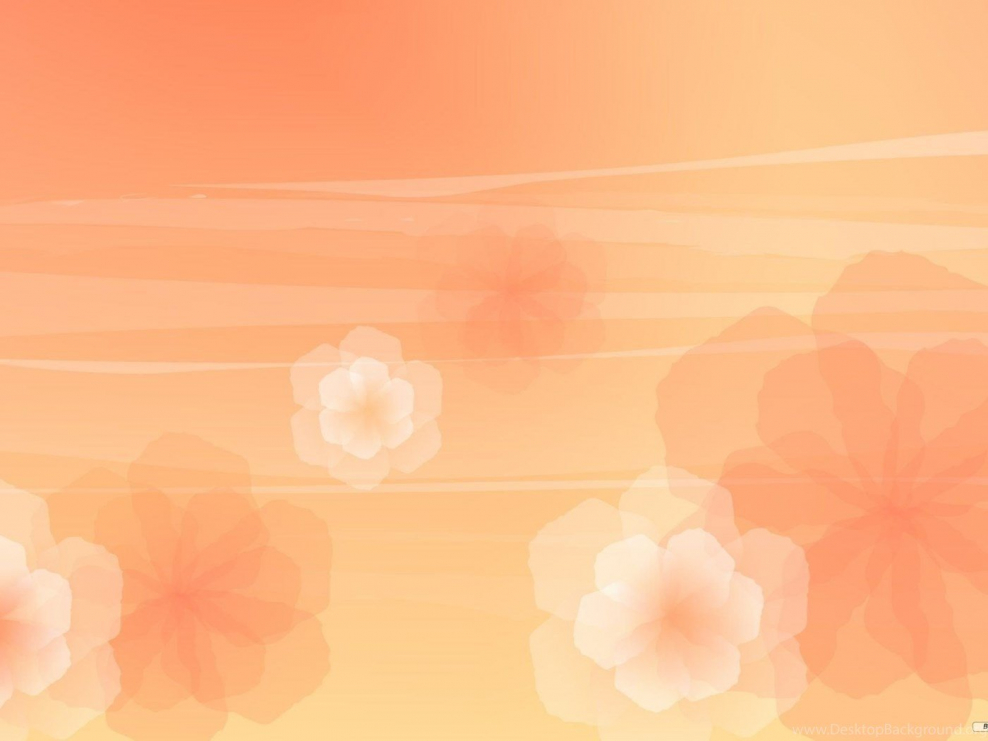 Нежно оранжевый фон