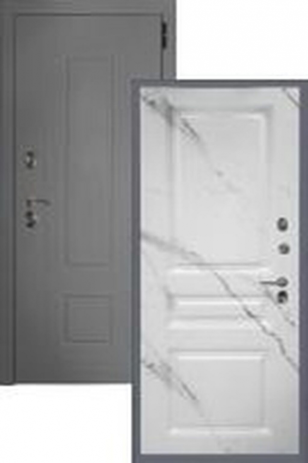 Входная дверь мраморная дверь