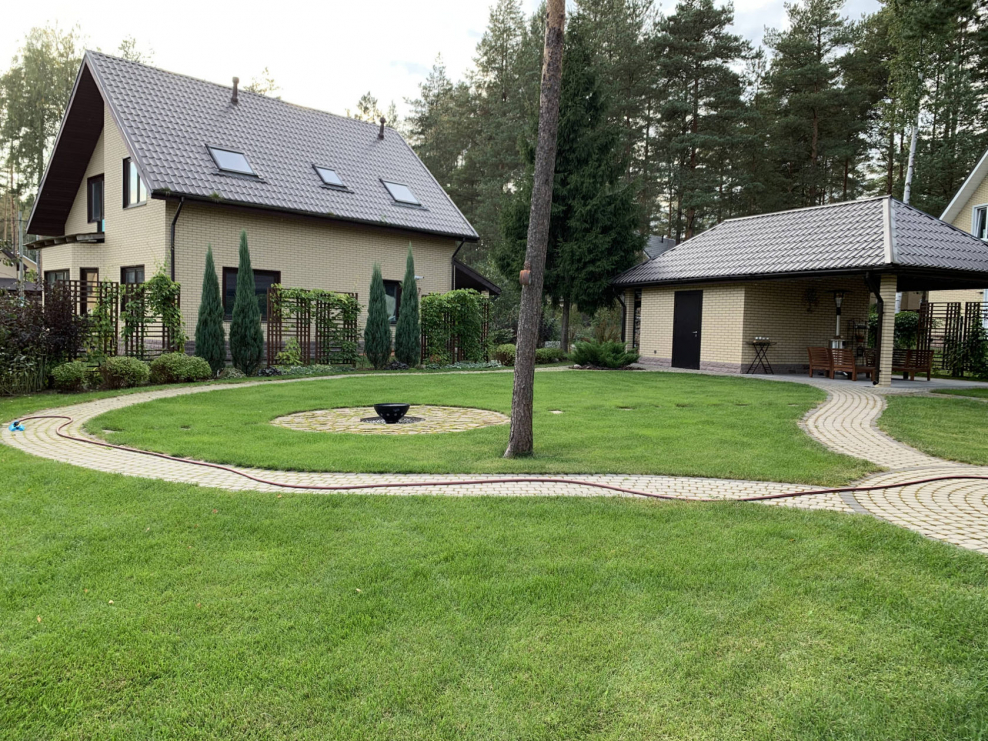 Благоустройство дачного участка