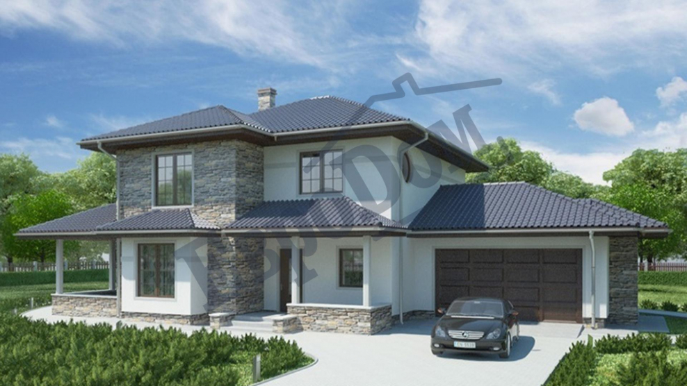 Дом с гаражом