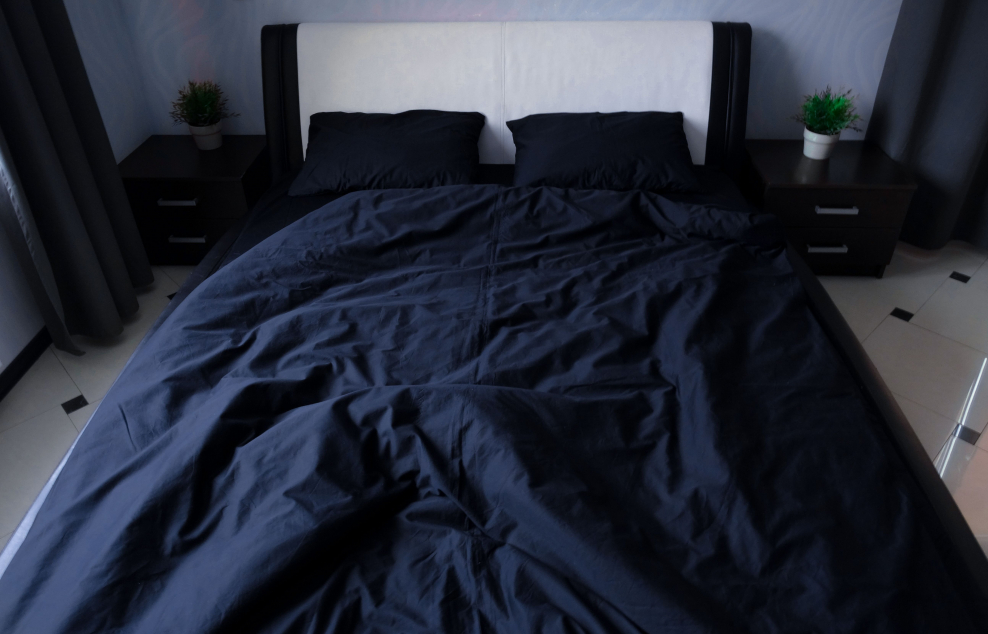 Кровать сверху