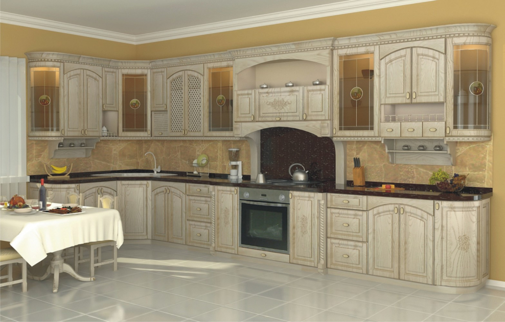 Кухня Дворянское гнездо фабрика Гармония