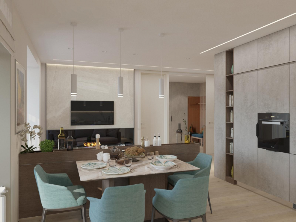 Дизайн интерьера Скандис