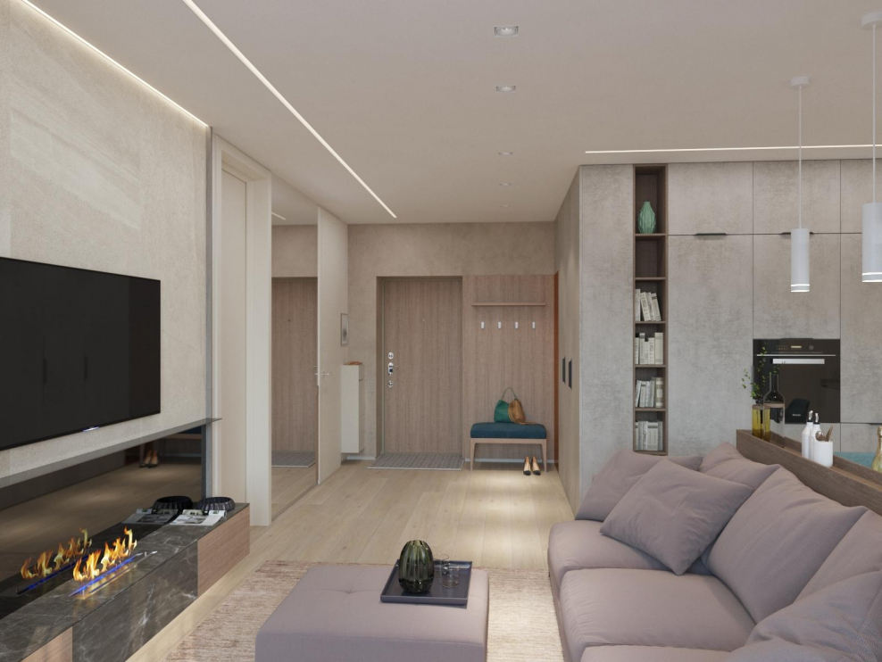 Дизайн интерьера Скандис