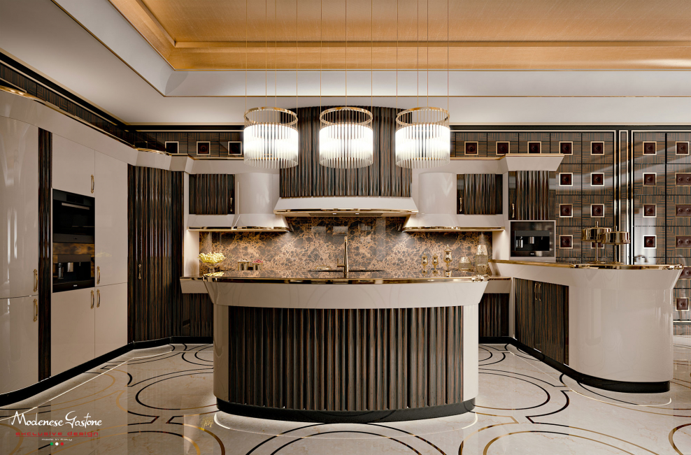 Кухня Италия стиль ар деко