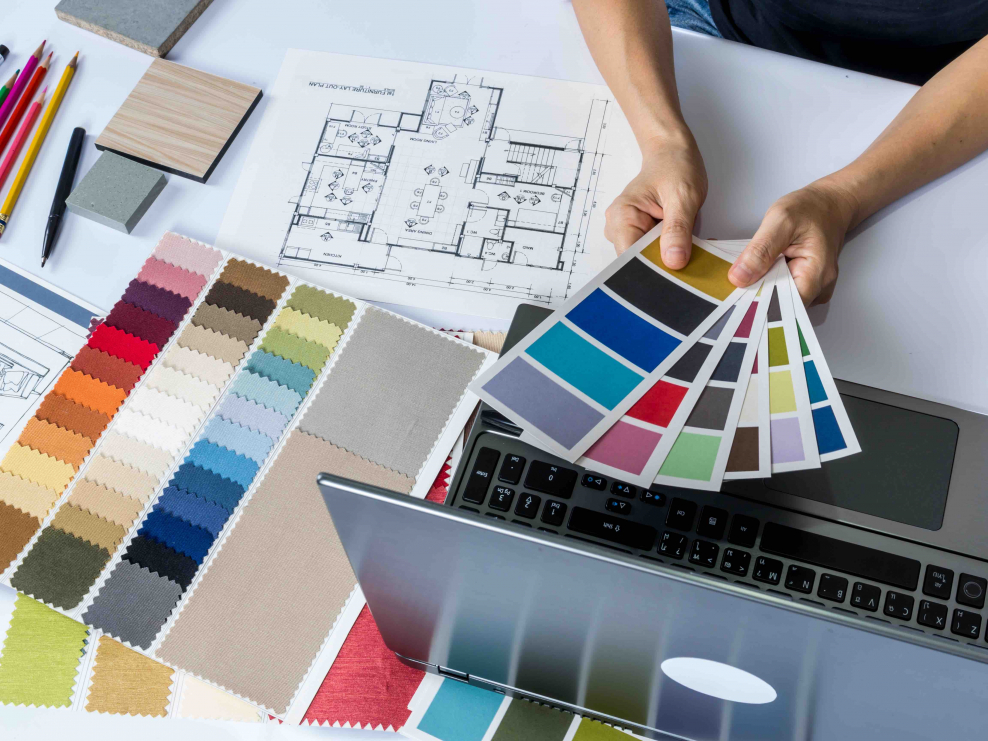 Набор дизайнера интерьера