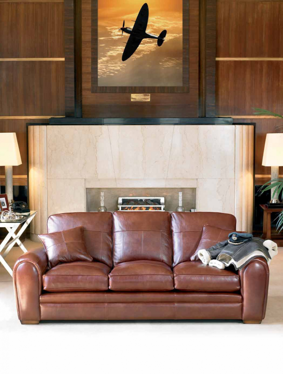 Диван трехместный Duresta