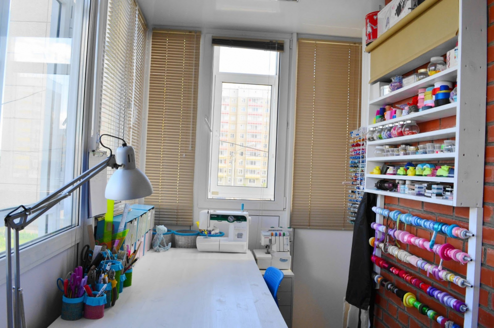 Швейная мастерская на лоджии