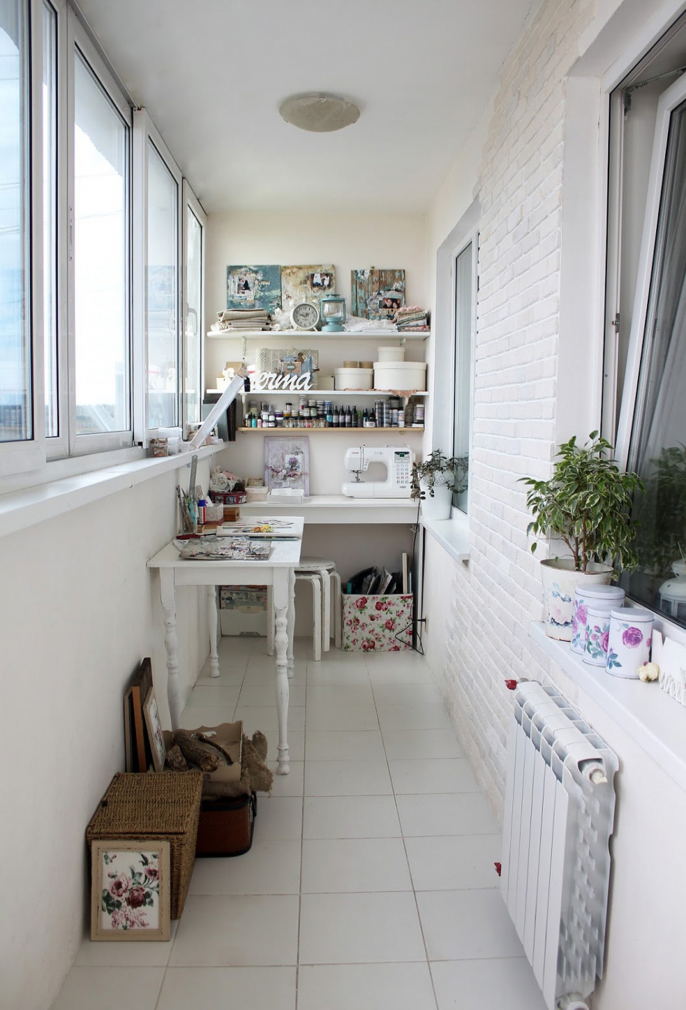 Верстак на балконе