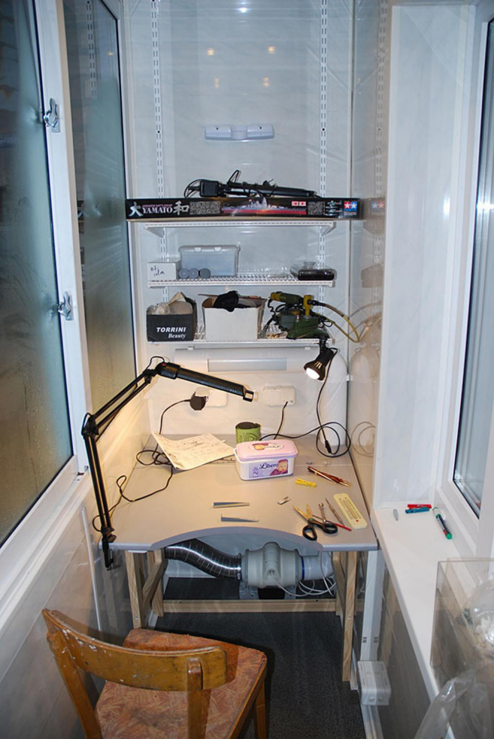 Компьютер на лоджии